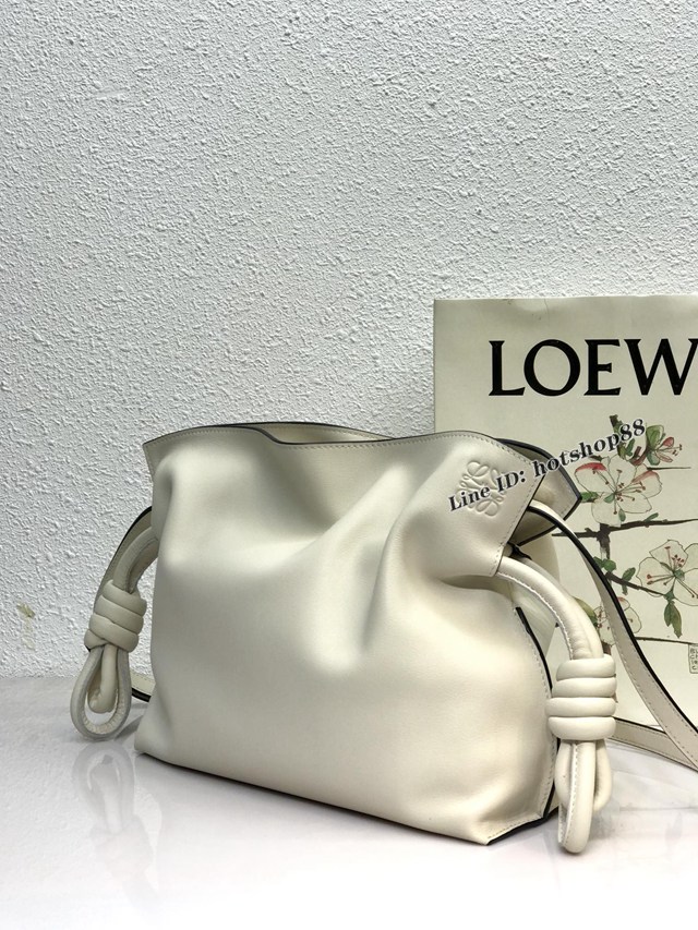 Loewe專櫃2022新款小牛皮肩背女包 羅意威Flamenco clutch系列升級版福袋大號 10856 lyw1210